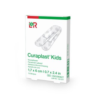 Curaplast kids Pflasterstrips, 1,7 x 6 cm, 15 St&uuml;ck