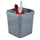 Quick & Clean Maxi Wipes Vliestücher, 30 x 30 cm, 90 Tücher pro Rolle, Kart, 8 Rollen