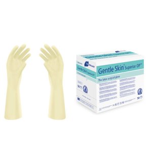 Gentle Skin&reg; Superior OP&trade; Latex-OP-Handschuh, steril, 50 Paar