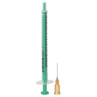 Injekt®-F Feindosierungsspritzen 1 ml, mit beigefügter Kanüle 0,5 x 16 mm, 100 Stück