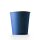 Hartpapier (Pappbecher) Mundspülbecher, 190 ml, Farbe: blau/weiß, 50 Stück
