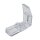 Tablettenteiler, transparent, milchig